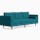 braxton sofa key largo zenith teal