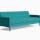 korver sofa lucky turquoise