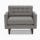 eliot chair taylor felt grey
