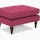 eliot ottoman key largo bubblegum