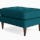 eliot ottoman key largo zenith teal