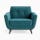hughes chair prime peacock