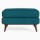 hughes ottoman key largo zenith teal
