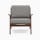 soto apartment chair taylor felt grey