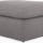 bryant ottoman taylor felt grey