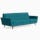 hughes grand sofa key largo zenith teal