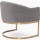 jolie accent chair taylor felt grey