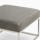 brin cube ottoman taylor felt grey