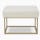 brin cube ottoman shearling whisper