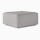 logan ottoman taylor felt grey
