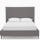 agnes bed taylor felt grey