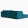 holt armless sofa sectional %285 piece%29 key largo zenith teal