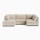 holt armless sofa sectional %285 piece%29 lucky divine