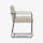 Margill Dining Arm Chair Merit Dove Black Metal