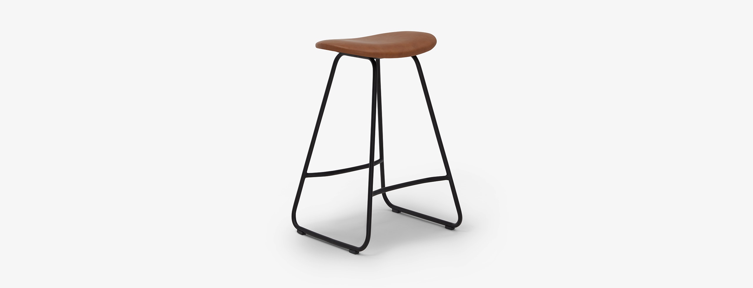 Malik Leather Counter Stool Joybird