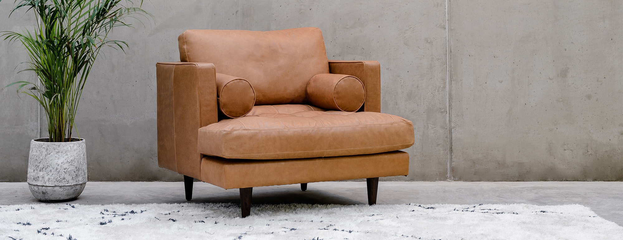 Carmichael Leather Chair Joybird