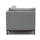 Arwen Bumper Chaise Taylor Felt Grey